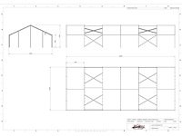Staalconstructie 15.20 x 30.00 meter (456m2) - afbeelding 5 van  13