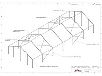 Staalconstructie 15.20 x 30.00 meter (456m2) - afbeelding 7 van  13