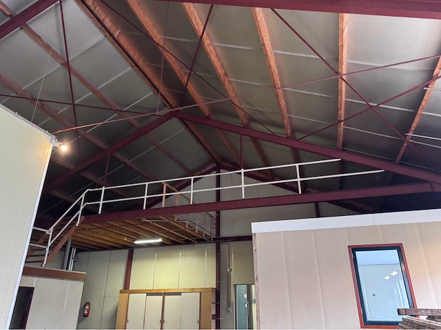 Staalconstructie (15,40x40,00 mtr) (616 m2) - afbeelding 1 van  29