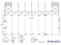 Staalconstructie 15x40 meter (ca. 600 m2) - afbeelding 10 van  10