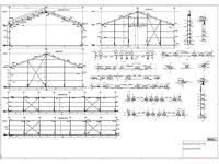 Staalconstructie 16 x 35 meter (560m2) - afbeelding 2 van  19