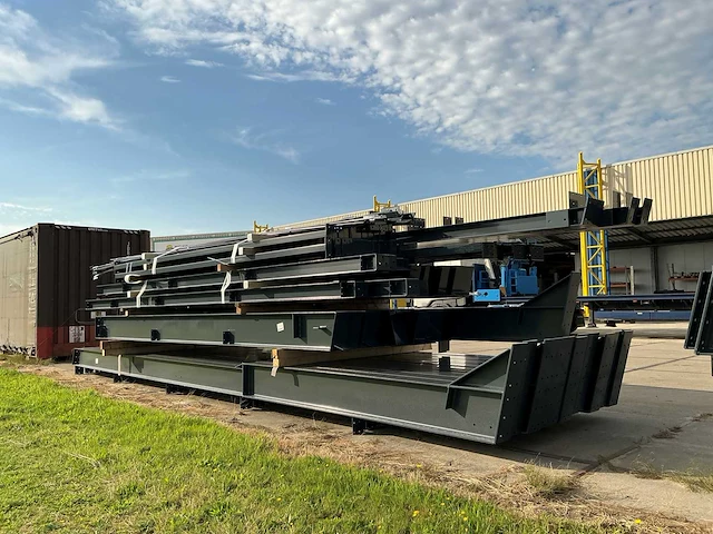 Staalconstructie 18x30x5,80 meter (ca. 540 m2) - afbeelding 3 van  7
