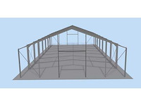 Staalconstructie 18x40x5,00 meter (ca. 720 m2) - afbeelding 7 van  9