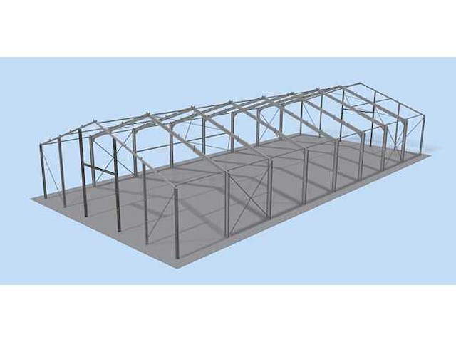 Staalconstructie 18x40x5,00 meter (ca. 720 m2) - afbeelding 3 van  5