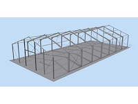 Staalconstructie 18x40x5,00 meter (ca. 720 m2) - afbeelding 3 van  5