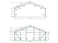 Staalconstructie 18x40x5,00 meter (ca. 720 m2) - afbeelding 5 van  5