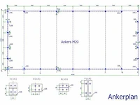 Staalconstructie 18x40x5,00 meter (ca. 720 m2) - afbeelding 9 van  9