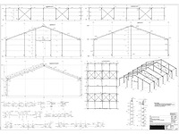 Staalconstructie 20 x 30 meter (600m2) - afbeelding 13 van  19