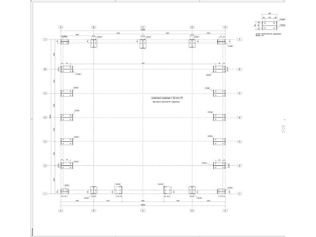 Staalconstructie 20 x 30 meter (600m2) - afbeelding 9 van  19