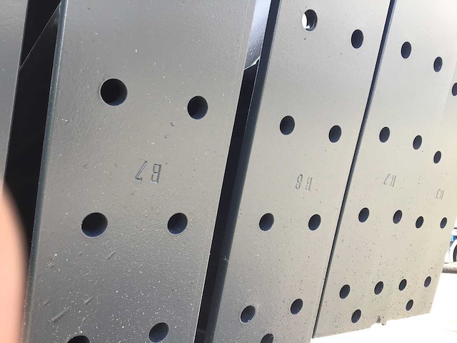 Staalconstructie 20x55 meter (ca. 1.100 m2) (zware uitvoering) - afbeelding 4 van  10