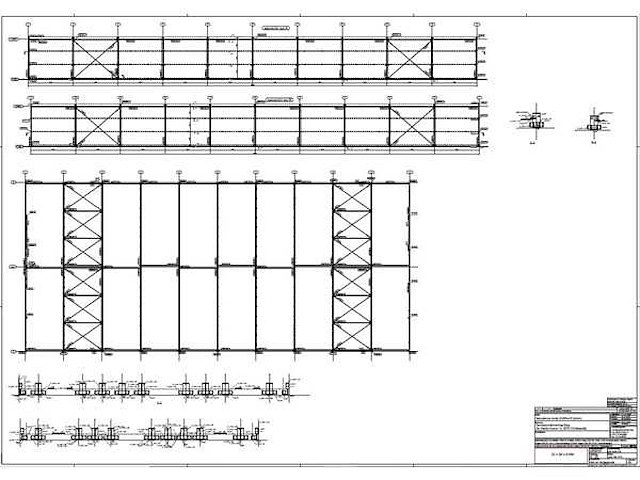 Staalconstructie 22 x 50 meter (1100m2) - afbeelding 25 van  32