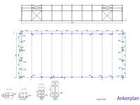 Staalconstructie 22x50 meter (ca. 1.100 m2) - afbeelding 9 van  9