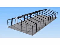 Staalconstructie 22x50 meter (ca. 1.100 m2) - afbeelding 4 van  9
