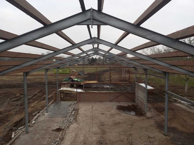Staalconstructie (23,00x10,00 mtr) - afbeelding 6 van  14