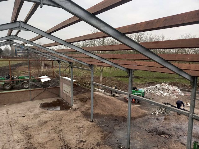Staalconstructie (23,00x10,00 mtr) - afbeelding 9 van  14