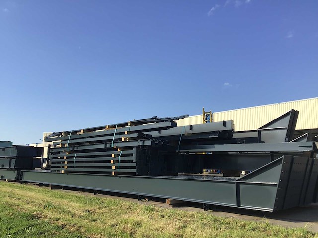 Staalconstructie 23,2x65 meter (ca. 1.508 m2) - afbeelding 1 van  9