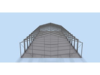 Staalconstructie 23,2x65 meter (ca. 1.508 m2) - afbeelding 6 van  9