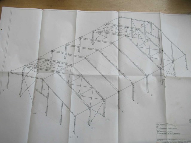 Staalconstructie 25 x 40 meter (1000m2) - afbeelding 21 van  28