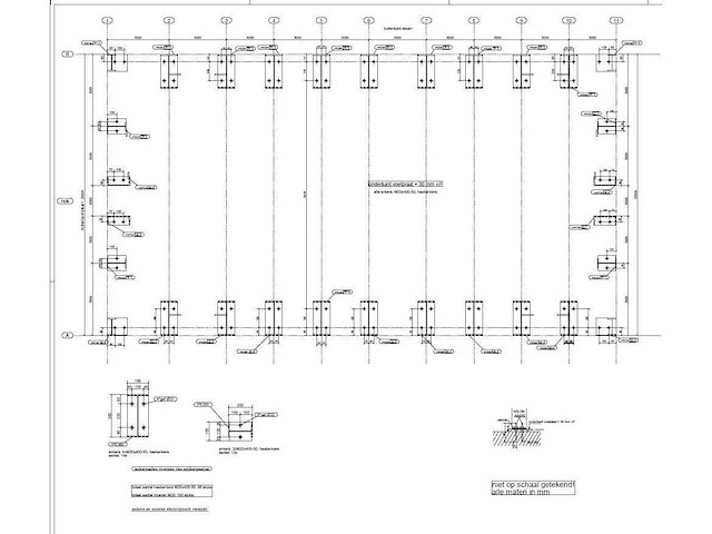 Staalconstructie 25 x 50 meter (1250m2) - afbeelding 7 van  18