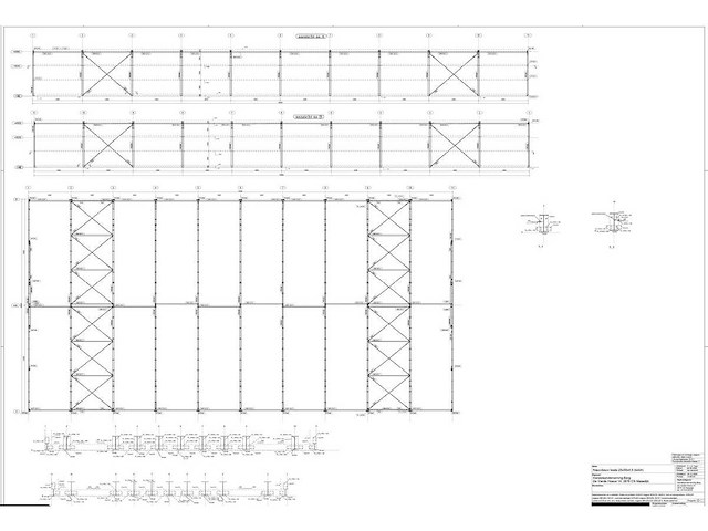 Staalconstructie 25 x 50 meter (1250m2) - afbeelding 10 van  18
