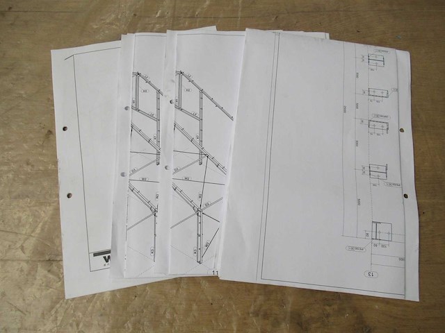 Staalconstructie 25 x 60 meter (1500m2) - afbeelding 5 van  34
