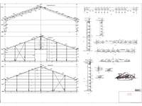 Staalconstructie 30 x 60 meter vrije overspanning (1800m2) - afbeelding 21 van  30