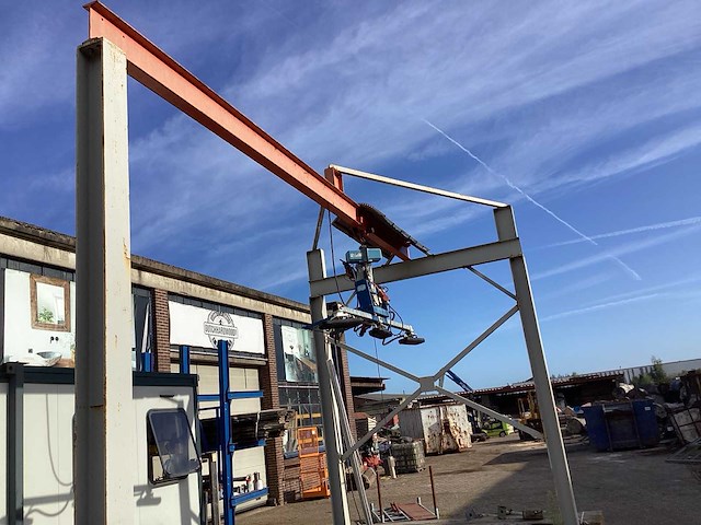 Staalconstructie hijsinrichting mennekes 610 x 315 x 400 cm - afbeelding 3 van  3