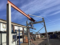 Staalconstructie hijsinrichting mennekes 610 x 315 x 400 cm - afbeelding 3 van  3