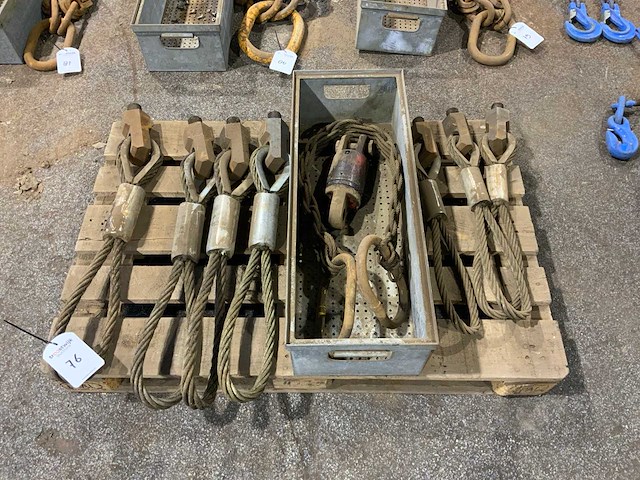 Staaldraad hijslussen - afbeelding 1 van  3