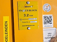 Staaldraadtakel, deltafor, dph-16, incl. 2x katrolblok en divers hijsmateriaal - afbeelding 4 van  18