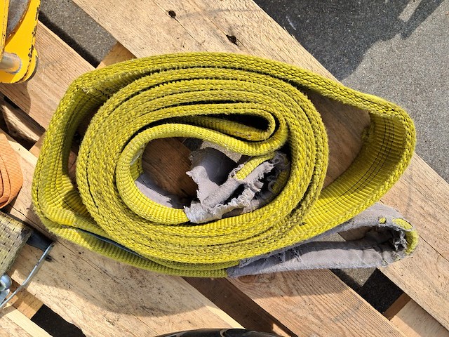 Staaldraadtakel, deltafor, dph-16, incl. 2x katrolblok en divers hijsmateriaal - afbeelding 7 van  18