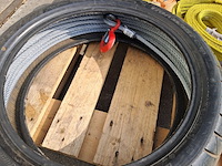 Staaldraadtakel, deltafor, dph-16, incl. 2x katrolblok en divers hijsmateriaal - afbeelding 8 van  18