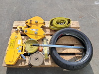 Staaldraadtakel, deltafor, dph-16, incl. 2x katrolblok en divers hijsmateriaal - afbeelding 13 van  18