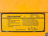 Staaldraadtakel, deltafor, dph-16, incl. 2x katrolblok en divers hijsmateriaal - afbeelding 16 van  18