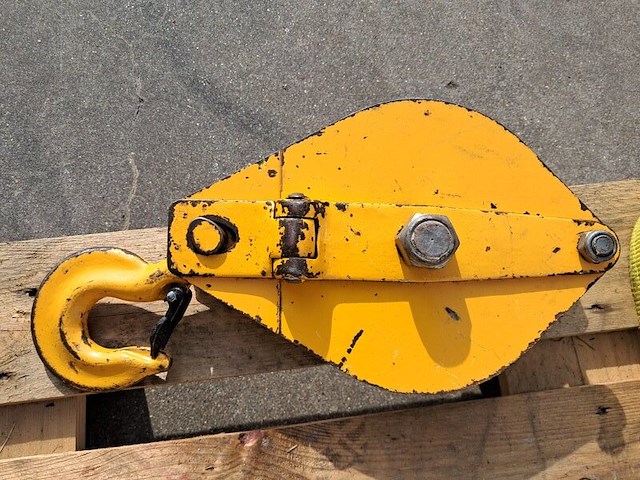 Staaldraadtakel, deltafor, dph-16, incl. 2x katrolblok en divers hijsmateriaal - afbeelding 17 van  18