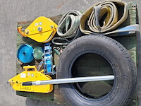 Staaldraadtakel, deltafor, dph-16, incl. katrolblok en divers hijsmateriaal - afbeelding 10 van  15