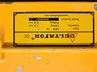 Staaldraadtakel, deltafor, dph-16, incl. katrolblok en divers hijsmateriaal - afbeelding 12 van  15