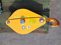 Staaldraadtakel, deltafor, dph-16, incl. katrolblok en divers hijsmateriaal - afbeelding 15 van  15