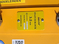 Staaldraadtakel, deltafor, dph-16, incl. katrolblok en divers hijsmateriaal - afbeelding 2 van  15