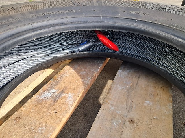 Staaldraadtakel, deltafor, dph-16, incl. katrolblok en divers hijsmateriaal - afbeelding 5 van  15