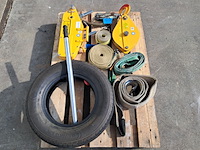 Staaldraadtakel, deltafor, dph-16, incl. katrolblok en divers hijsmateriaal - afbeelding 10 van  15
