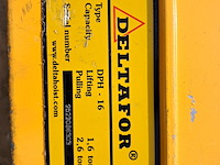 Staaldraadtakel, deltafor, dph-16, incl. katrolblok en divers hijsmateriaal - afbeelding 12 van  15
