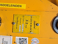 Staaldraadtakel, deltafor, dph-16, incl. katrolblok en divers hijsmateriaal - afbeelding 2 van  16