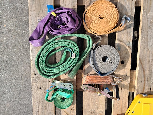 Staaldraadtakel, deltafor, dph-16, incl. katrolblok en divers hijsmateriaal - afbeelding 4 van  16