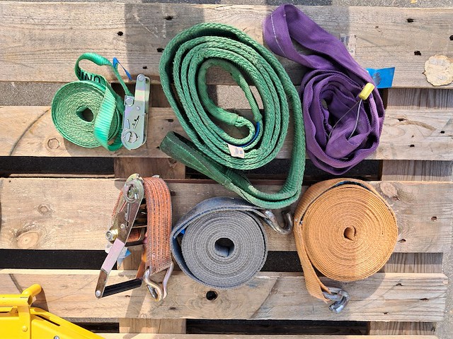 Staaldraadtakel, deltafor, dph-16, incl. katrolblok en divers hijsmateriaal - afbeelding 5 van  16