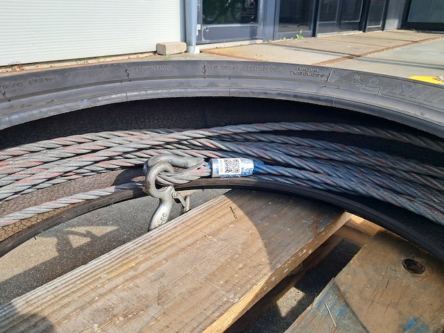 Staaldraadtakel, deltafor, dph-16, incl. katrolblok en divers hijsmateriaal - afbeelding 6 van  16