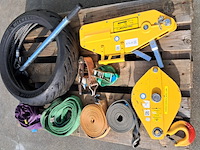 Staaldraadtakel, deltafor, dph-16, incl. katrolblok en divers hijsmateriaal - afbeelding 9 van  16