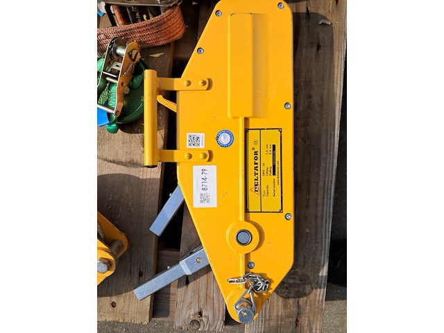 Staaldraadtakel, deltafor, dph-16, incl. katrolblok en divers hijsmateriaal - afbeelding 12 van  16