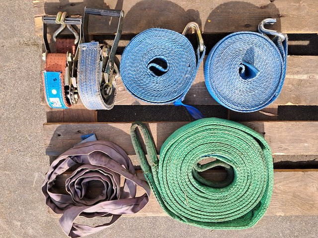 Staaldraadtakel, deltafor, dph-16, incl. katrolblok en divers hijsmateriaal - afbeelding 4 van  14