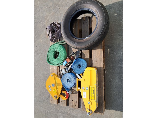 Staaldraadtakel, deltafor, dph-16, incl. katrolblok en divers hijsmateriaal - afbeelding 8 van  14